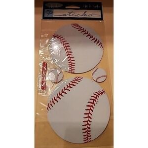Stickopotamus Binder Stickers -  BASEBALL - Scrapbooking Crafting Journal‎